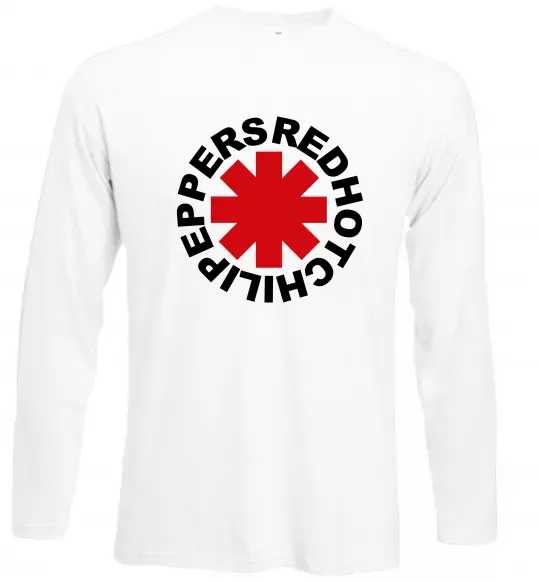 Лонгслив Red hot chilly pappers Белый фото