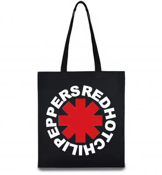 Еко-сумка Red hot chilly pappers Чорний фото