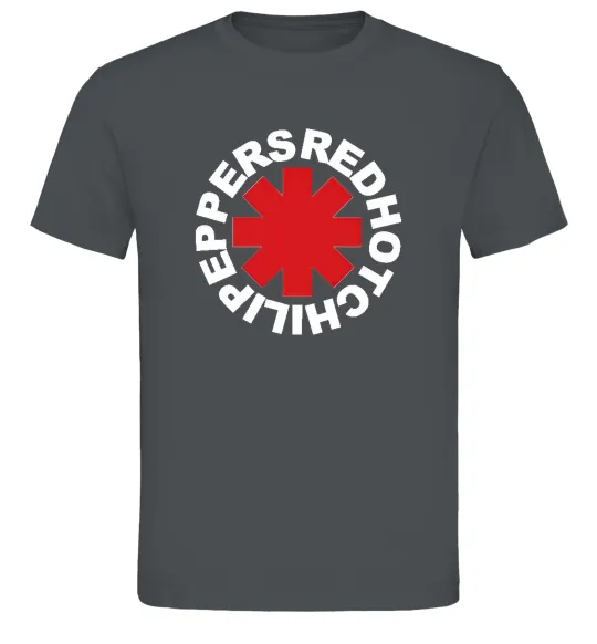 Чоловіча футболка Red hot chilly pappers Графіт фото