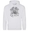 Чоловіча толстовка (худі) QUEEN Сірий меланж фото