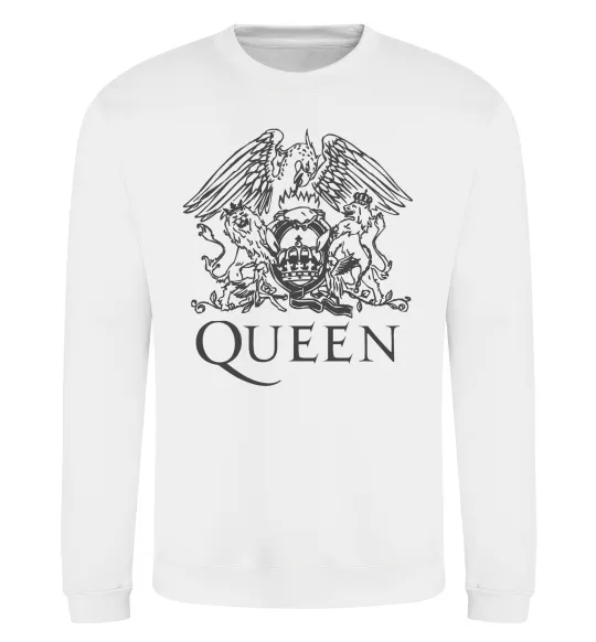 Світшот QUEEN Білий фото