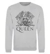 Світшот QUEEN Сірий меланж фото