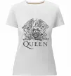 Женская премиум футболка QUEEN Белый фото