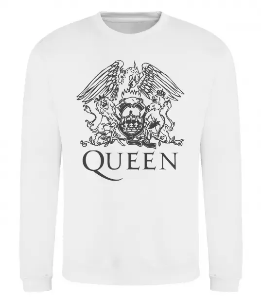 Світшот QUEEN Білий фото
