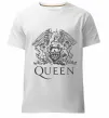Чоловіча преміум футболка QUEEN Білий фото