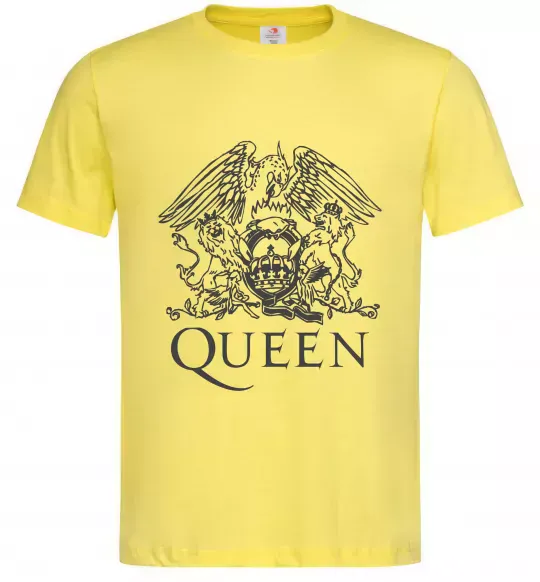 Чоловіча футболка QUEEN Лимонний фото