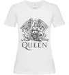 Жіноча футболка QUEEN Білий фото