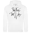 Чоловіча толстовка (худі) Pink Floyd підпис Білий фото