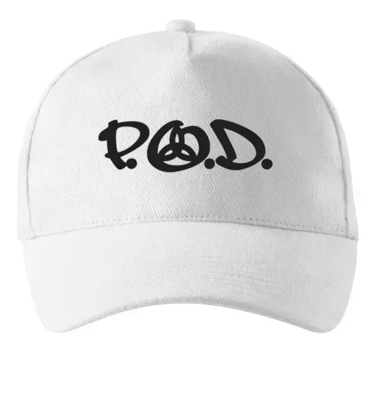 Кепка P.O.D. Белый фото