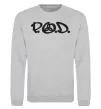 Свитшот P.O.D. Серый меланж фото
