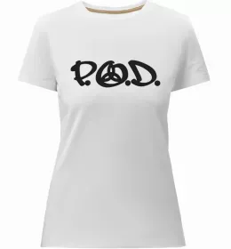 Женская премиум футболка GANGNAM Белый фото