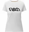 Жіноча преміум футболка P.O.D. Білий фото