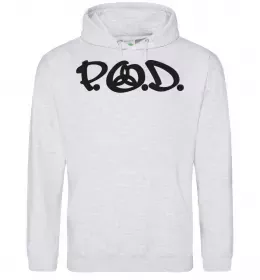 Мужская толстовка (худи) Music smile Черный фото