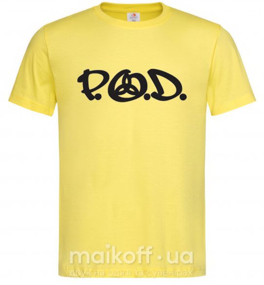 Чоловіча футболка P.O.D. Лимонний фото
