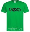 Мужская футболка P.O.D. Зеленый фото