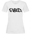 Женская футболка P.O.D. Белый фото