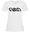Женская футболка P.O.D. Белый фото