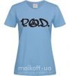 Жіноча футболка P.O.D. Блакитний фото