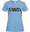 Женская футболка P.O.D. Голубой фото