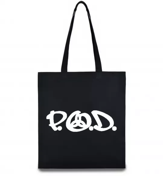 Еко-сумка P.O.D. Чорний фото