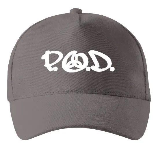 Кепка P.O.D. Сірий фото