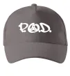 Кепка P.O.D. Сірий фото