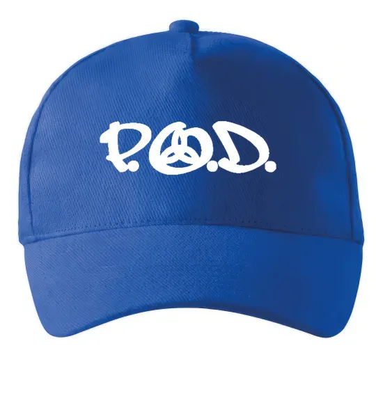 Кепка P.O.D. Ярко-синий фото