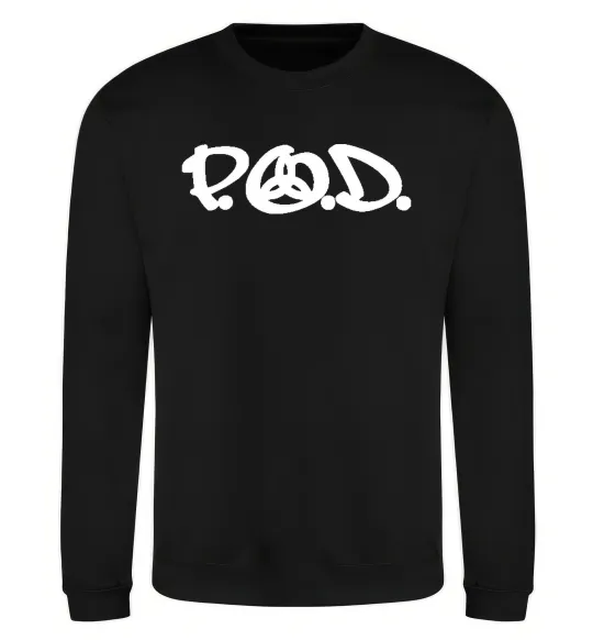 Свитшот P.O.D. Черный фото