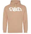 Женская толстовка (худи) P.O.D. Песочный фото