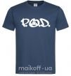 Чоловіча футболка P.O.D. Темно-синій фото