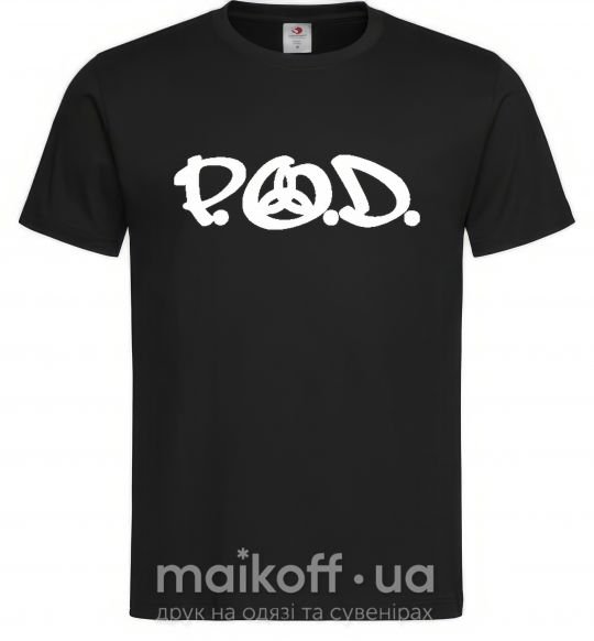 Мужская футболка P.O.D. Черный фото
