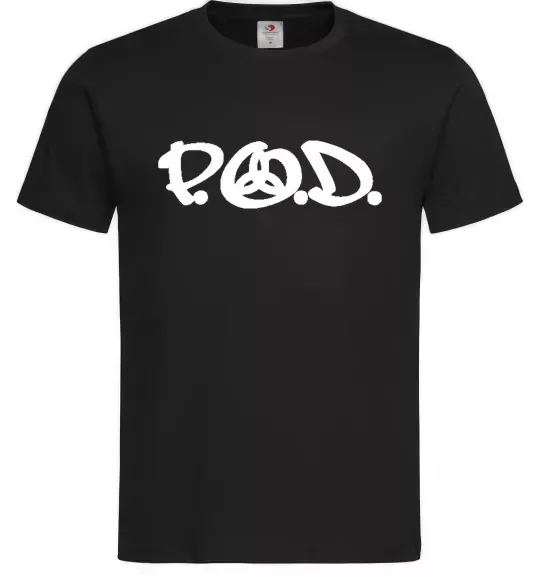 Мужская футболка P.O.D. Черный фото