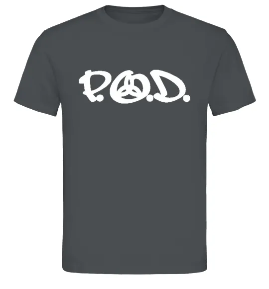 Мужская футболка P.O.D. Графит фото
