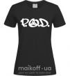 Жіноча футболка P.O.D. Чорний фото
