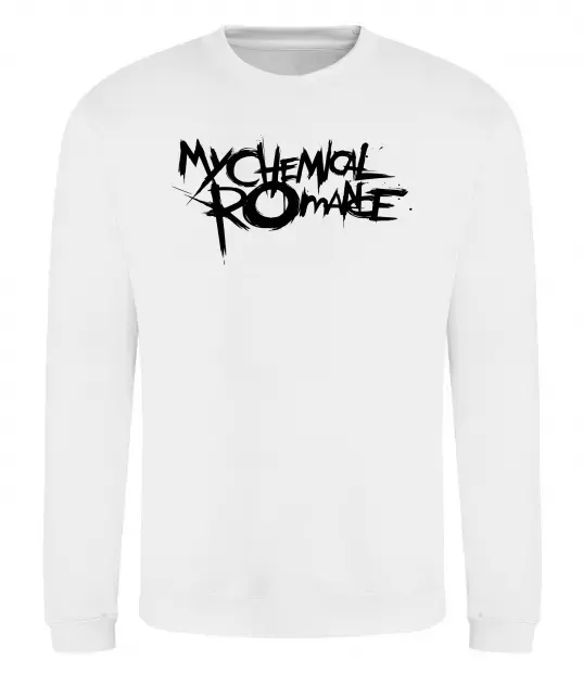 Свитшот MY CHEMICAL ROMANCE Белый фото