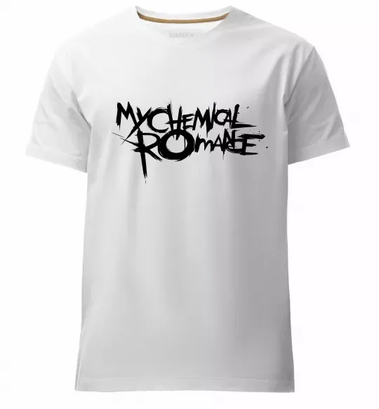 Чоловіча преміум футболка MY CHEMICAL ROMANCE Білий фото