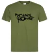 Мужская футболка MY CHEMICAL ROMANCE Оливковый фото
