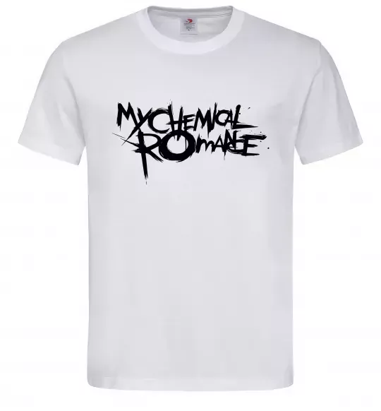 Мужская футболка MY CHEMICAL ROMANCE Белый фото