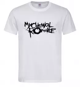 Мужская футболка MY CHEMICAL ROMANCE Белый фото