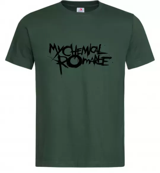 Мужская футболка MY CHEMICAL ROMANCE Темно-зеленый фото