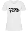 Женская футболка MY CHEMICAL ROMANCE Белый фото