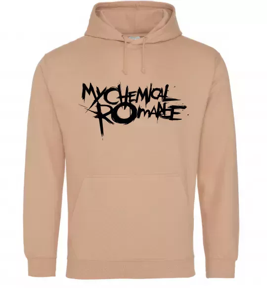 Мужская толстовка (худи) MY CHEMICAL ROMANCE Песочный фото