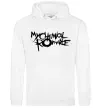Жіноча толстовка (худі) MY CHEMICAL ROMANCE Білий фото