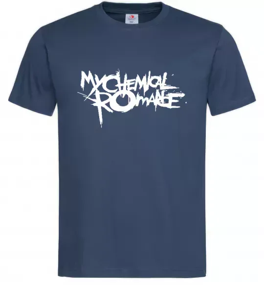Мужская футболка MY CHEMICAL ROMANCE Темно-синий фото