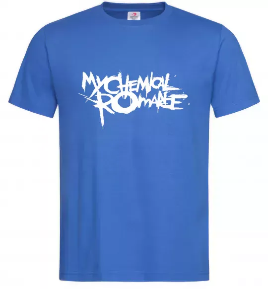 Мужская футболка MY CHEMICAL ROMANCE Ярко-синий фото