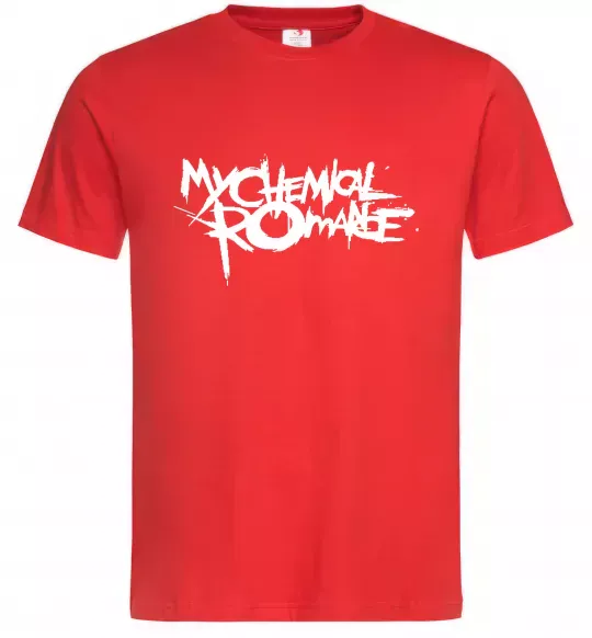 Мужская футболка MY CHEMICAL ROMANCE Красный фото