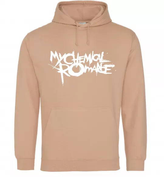 Жіноча толстовка (худі) MY CHEMICAL ROMANCE Пісочний фото