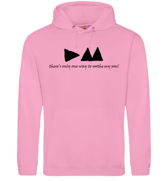 Чоловіча толстовка (худі) DEPECHE MODE Рожевий фото