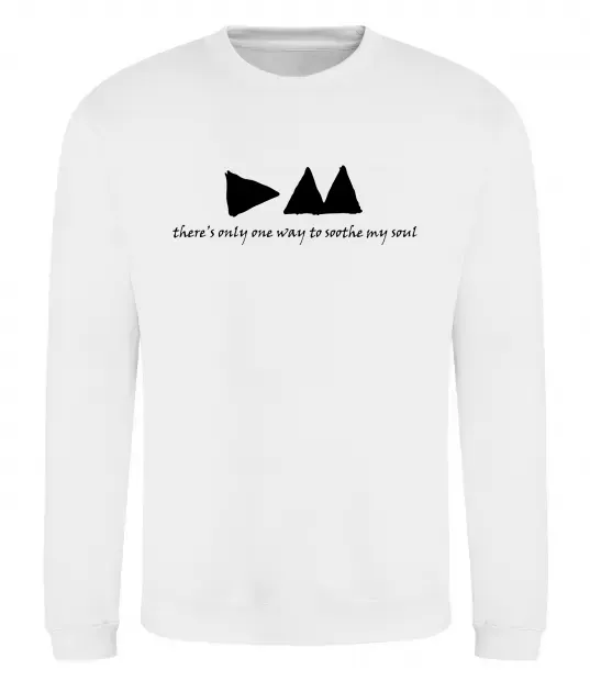 Свитшот DEPECHE MODE Белый фото