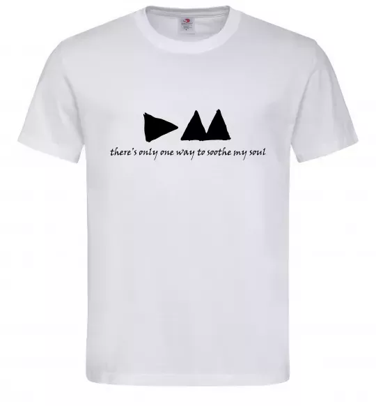 Чоловіча футболка DEPECHE MODE Білий фото